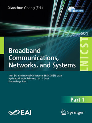cover image of Broadband Communications, Networks, and Systems